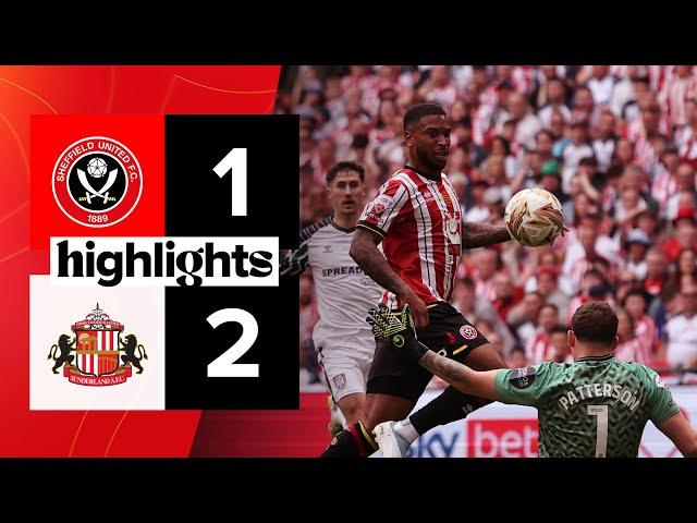 Sheffield United 1-2 Sunderland | EFL Championship Play-off Final highlights