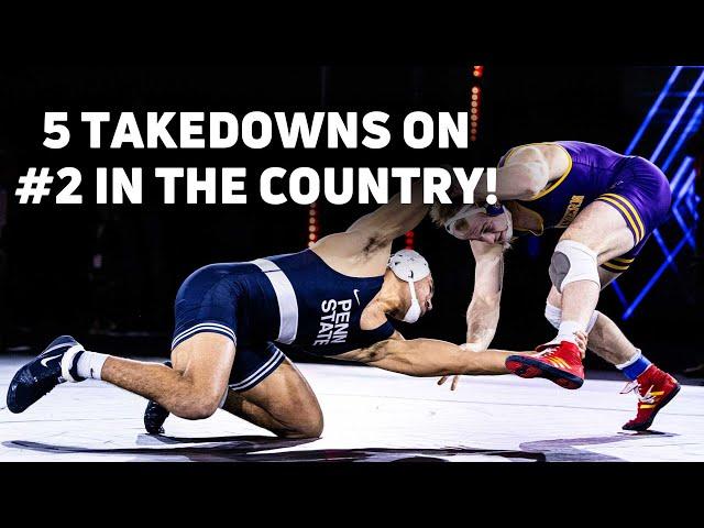 Aaron Brooks Looked DOMINANT Against The #2 Wrestler In The Country Parker Keckeisen