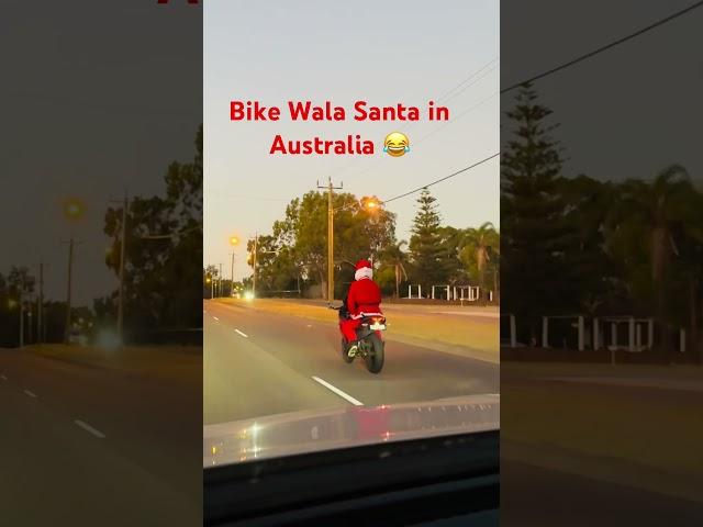 Bike Wala Santa in Australia  #merrychristmas #desisanta #perthindians #indianinaustralia