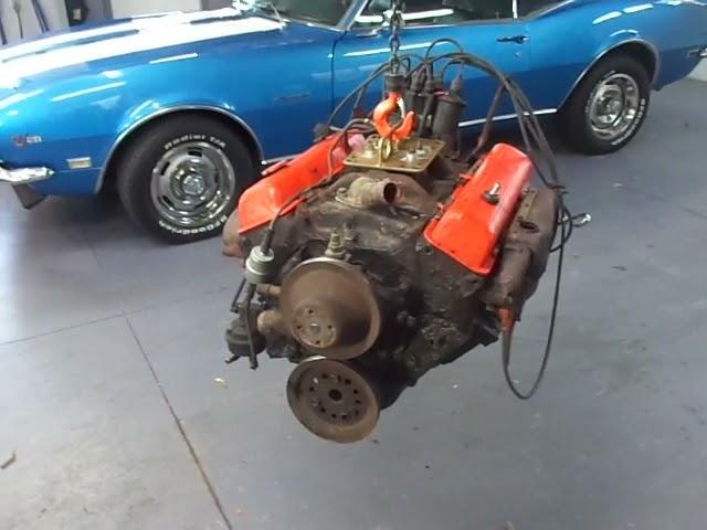 Chevrolet 307 SBC cu. in. V8 engine restoration and power upgrade