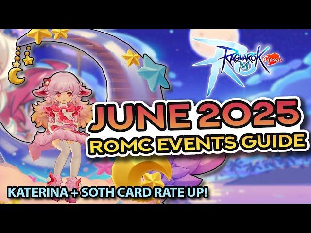 JUNE 2025 ROMC Events Guide: Cat Backyard, New Costume, New Mount, Katerina & Soth Rate UP!