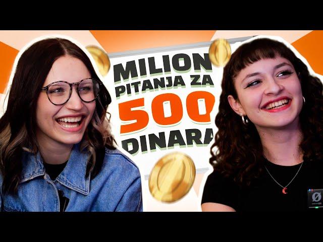 Ko GLUMI u Nemoj Biti Taj L1K? | MILION Pitanja Za 500 DINARA