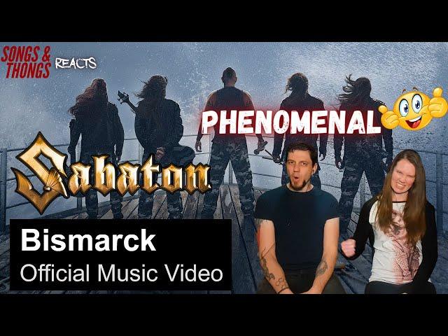 SABATON - Bismarck (Official Music Video) REACTION by Songs and Thongs