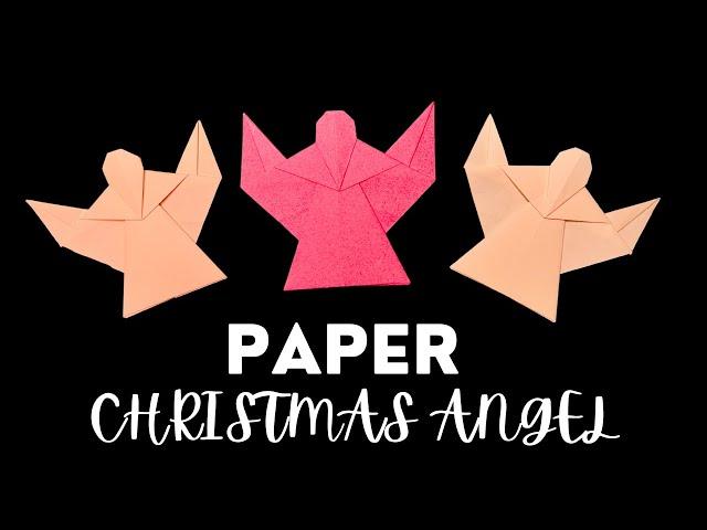 Paper Christmas Angel | Christmas Crafts