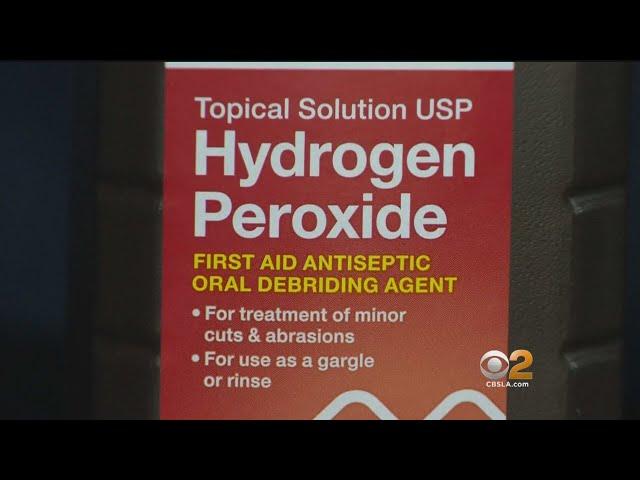 Health Experts Warn Against Trend Of Drinking 'Cure-All' Hydrogen Peroxide