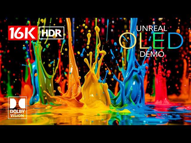 UNREAL OLED DOLBY VISION HDR 16K Video ULTRA HD (4K / 8K TV)