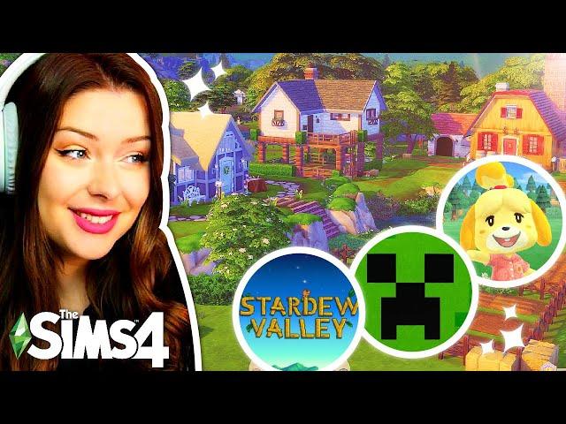 Each Tiny Home is a Different VIDEO GAME in The Sims 4 // Sims 4 Build Challenge