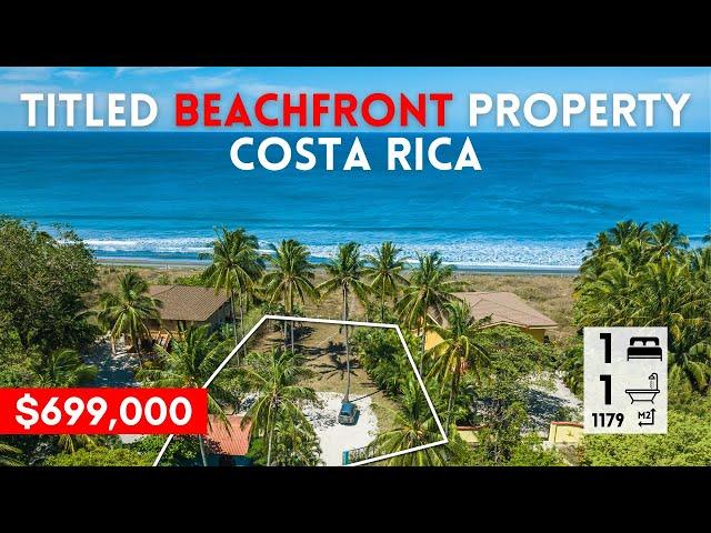 Guanacaste Costa Rica Beachfront Property for Sale