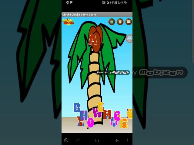 Put These Letters in a coconut tree