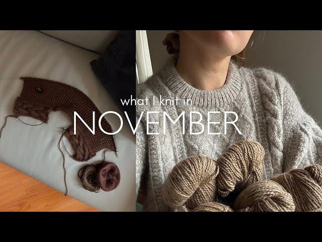 November Knits - Sook Moon, Lanta Bag + Cabled Cast-ons