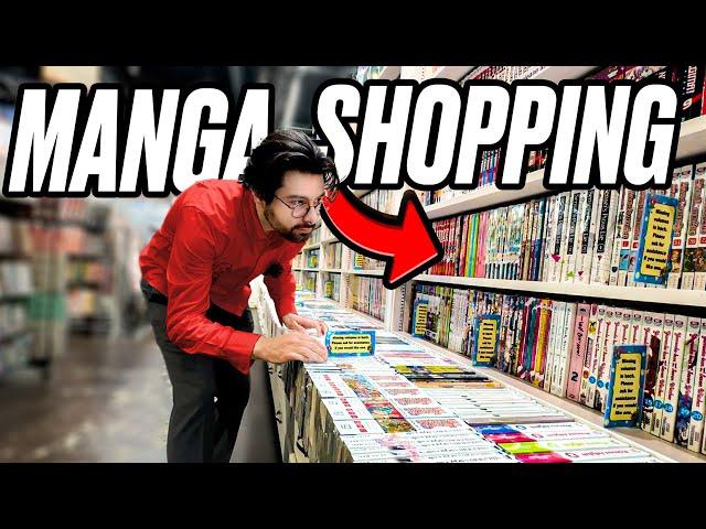 Come Manga Shopping with me for 24hrs