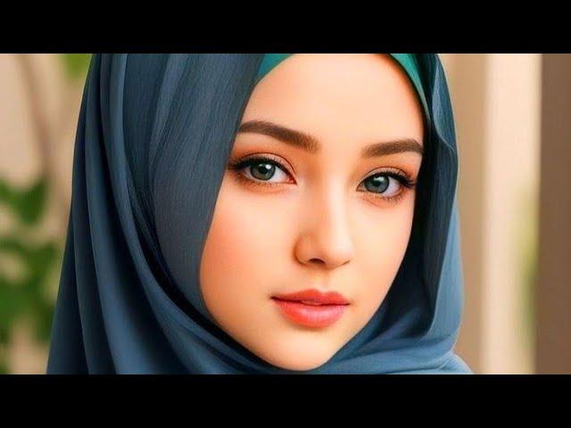 [4k] AI ART Beautiful Hijab Girl ! Hijab Lookbook part 2