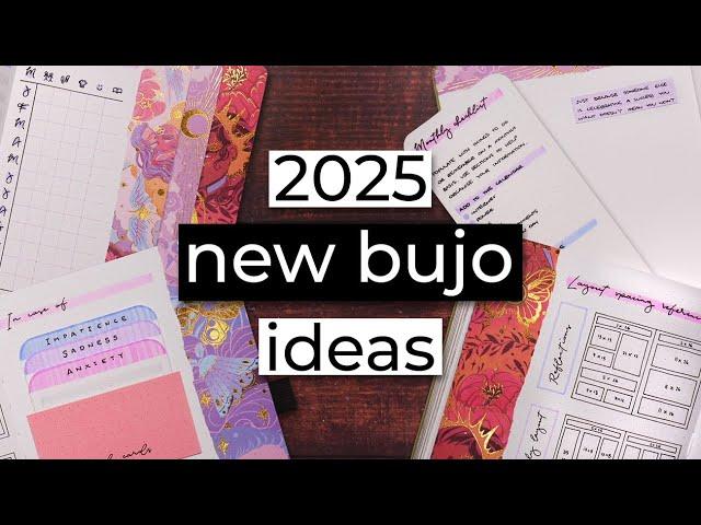 25 NEW Bullet Journal Ideas for Your 2025 Setup 