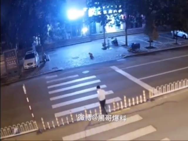 【中国】歩きスマホをしながら横断歩道を渡った結果