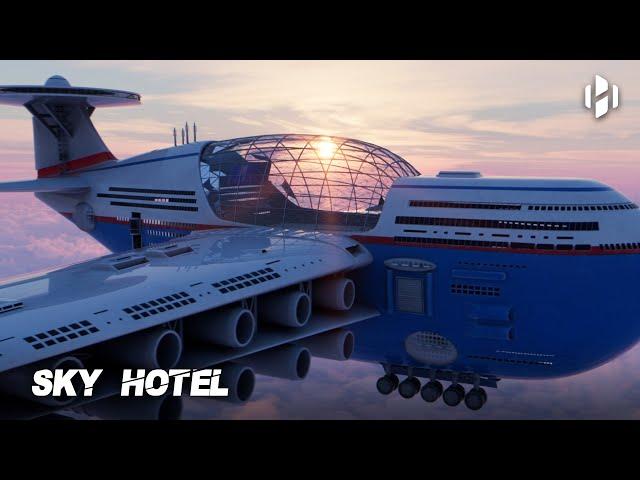 Nuclear-Powered Sky Hotel