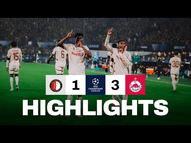 Sweet Salzburg Victory At „De Kuip“ | Feyenoord 1 - 3 FC Salzburg | Highlights | UCL Matchday 04