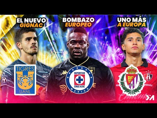 Cruz Azul NEGOCIA por Balotelli; Tigres va por delantero PORTUGUÉS; Jeremy Márquez a España?