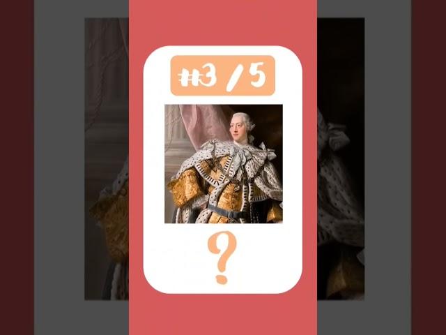 Mini English Monarch Quiz!