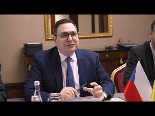 Володимир Зеленський зустрівся з міністром закордонних справ Чехії Яном Ліпавським