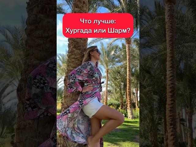 Шарм или Хургада - куда поехать на отдых в #Египет  #путешествия