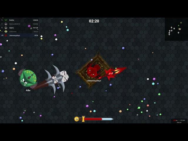 Evowars io level 26 speedrun