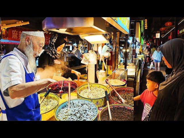 China MUSLIM Street Food in Lanzhou with Authentic Local Islamic Food