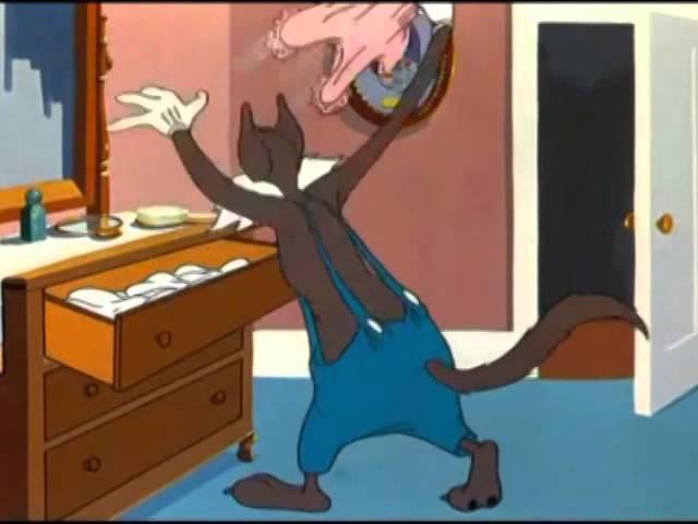 Come on, Grandma...    Hit the Bricks (from Looney Tunes - The Windblown Hare)