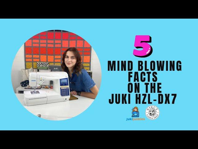 5 MIND BLOWING FACTS ON THE JUKI DX7!! (LEARN)