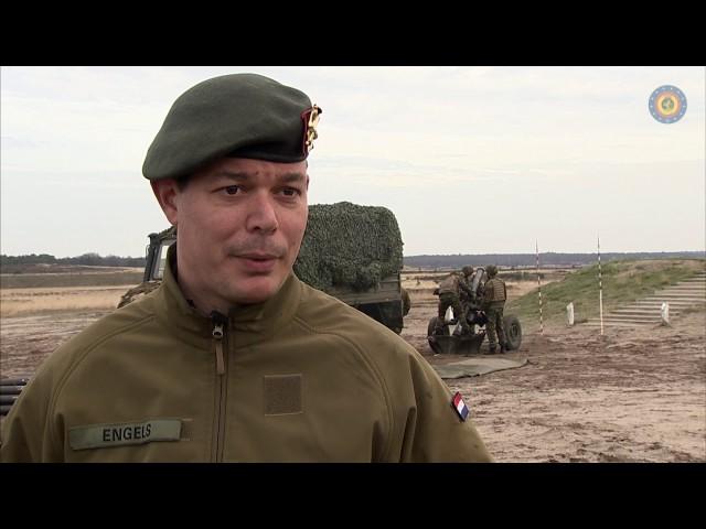 Bataljon Artillerie laat Nederlands kamp donderen