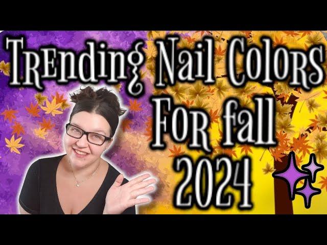 HOT Fall Nail Trends 2024 - TRENDING Creme Shades #fallnails #fall #nailpolish #nails #nailtrends