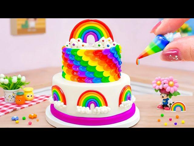 Wonderful Rainbow Birthday Cakes  Satisfying Dessert Decorating Tutorial | Journey of Wonders