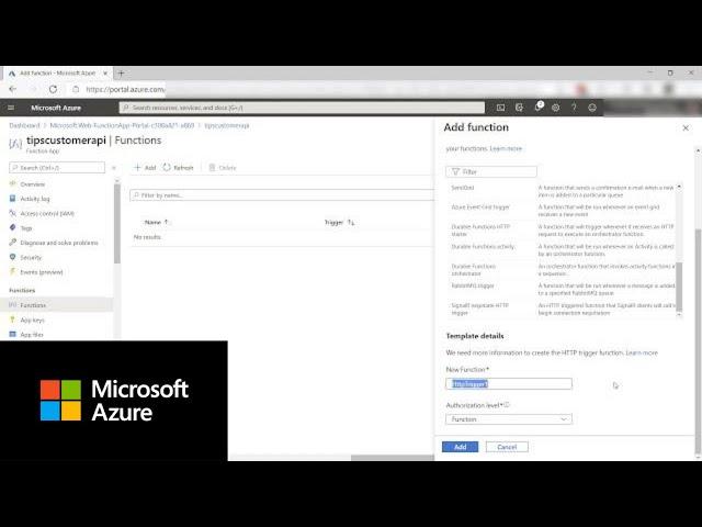 How to build serverless APIs with Azure Functions | Azure Tips and Tricks