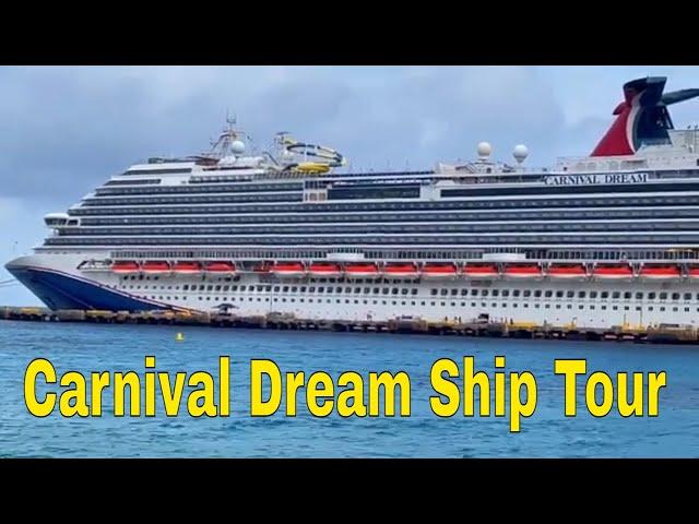 Discovering the Carnival Dream: A Ship Tour and Highlights From Bow to Stern