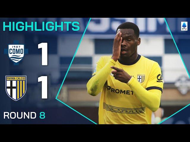 COMO-PARMA 1-1 | HIGHLIGHTS | All square in Como | Serie A 2024/25