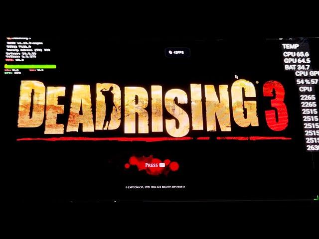 Test Nubia Red Magic 9 Pro: Dead Rising 3 // mobox Wow64 (Snap 8 Gen 3)