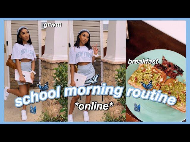 9am online school morning routine ⎪Curology