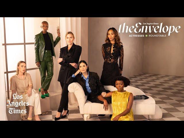 Actress Roundtable: Cynthia Erivo, Zoe Saldaña, Demi Moore, Kate Winslet & More