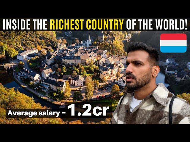 Luxembourg: World’s WEALTHIEST Country! 