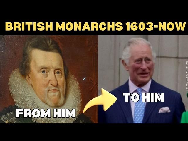 ALL THE BRITISH MONARCHS 1603-NOW | History of the British monarchy | Royal history documentary