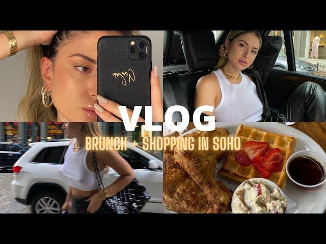 NYC vlog  brunch in New York City, apartment updates, shopping in SoHo, working out + more!