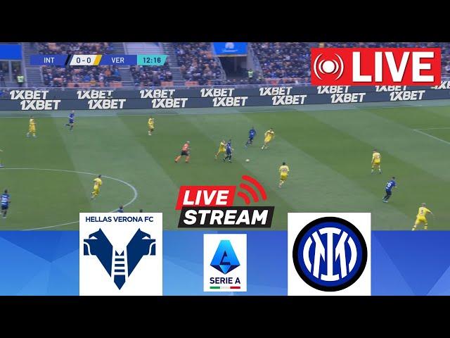 [LIVE] Verona vs Inter | Lega Serie A 2024/25 | Full Match Today