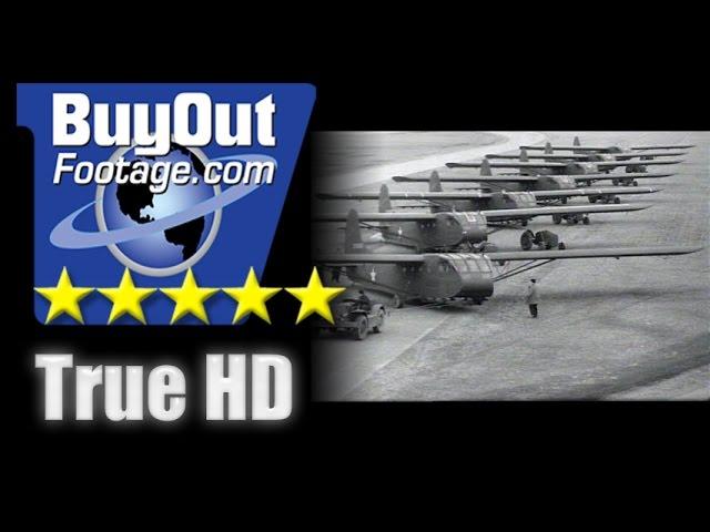 HD Historic Stock Footage WWII - New Gliders for Troop Transport 1943