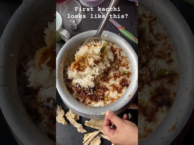 #kacchibiryani #cooking #Eid #shorts