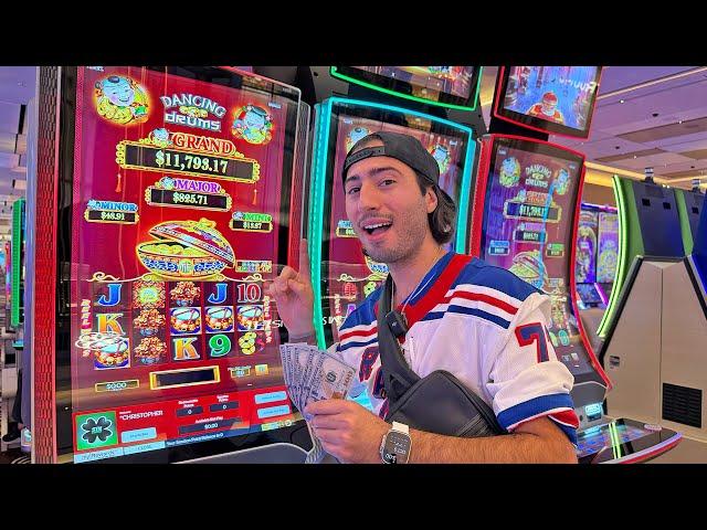 Starting With $500... And Leaving With Much More Casino Cash! (Dancing Drums Las Vegas Slots)