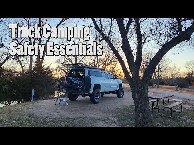 5 Truck Camping Safety Essentials