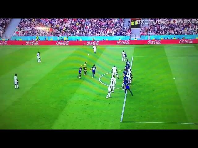 The best offside trap of japan in the history of the world cup