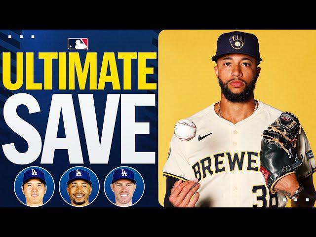 THE ULTIMATE SAVE! Devin Williams takes care of business vs. 3 former MVPs (Shohei, Mookie, Freeman)