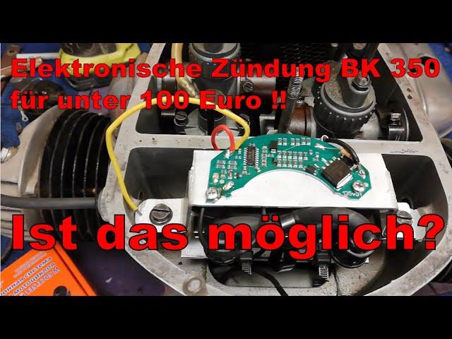 MZ BK 350 elektronische Zündung für unter 100 Euro? Ist das möglich?