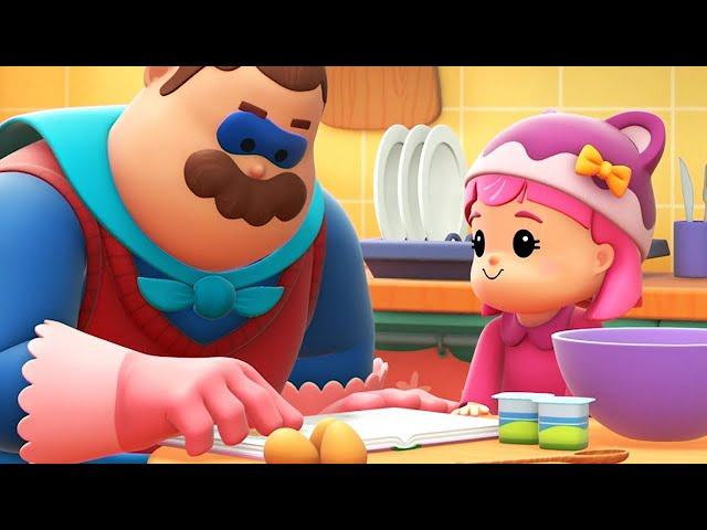 The Recipe! | 1 Hour of Cartoons! | Hero Dad | Shows For Kids!