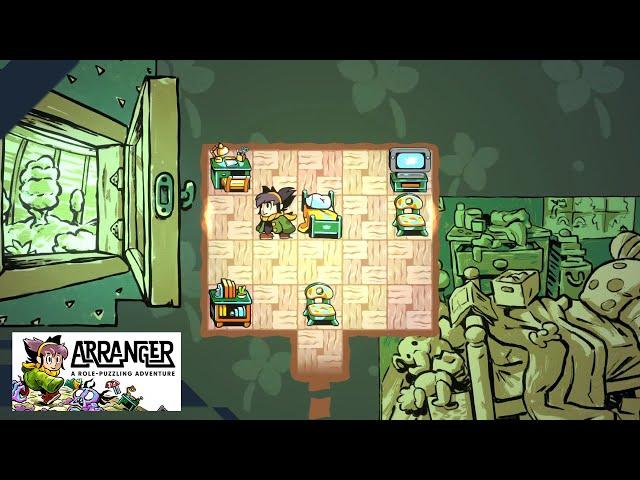 Arranger: A Role-Puzzling Adventure - Full Demo Gameplay [PC Ultrawide]